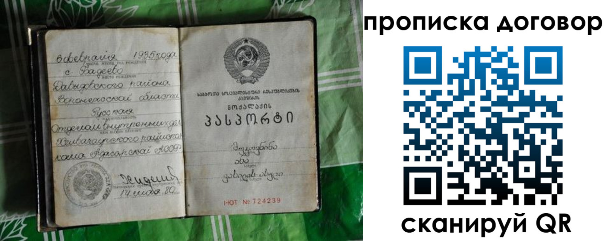 прописка в Старой Купавне